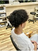 セットで魅せるシャドウパーマ！
