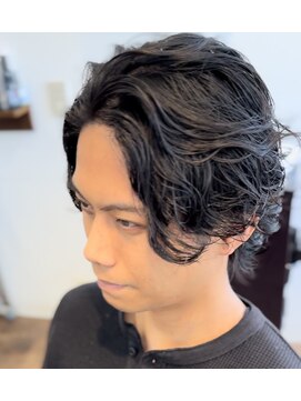 ジジバイワースホワイル(jiji by WORTH WHILE) かきあげセンターパート