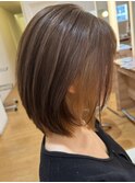 インナーカラーボブ