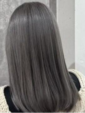 アルファ(alpha) 大人ガーリー/ダークアッシュ/似合わせカット/ミディアムレイヤ