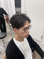 山野愛子美容室 銀座店&nbsp;清潔感と色気の大人刈り上げマッシュ