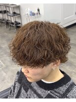 ザ クロー(THE CROW)&nbsp;波巻きパーマ豊橋メンズサロンルーズパーマメンズパーマ