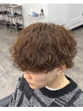 ザ クロー(THE CROW)&nbsp;波巻きパーマ豊橋メンズサロンルーズパーマメンズパーマ