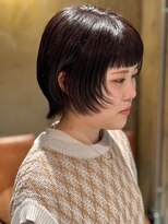 リブロ(liblo) ショートバング×ウルフショート