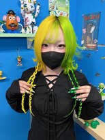 エルシャドール(EL-SHADDOLL)&nbsp;蛍光イエロー×蛍光キミドリ×ポイントブレイズ