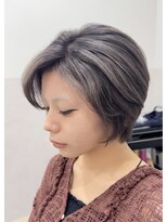 サロウィン 那覇店(SALOWIN)&nbsp;暗めだけど透けるダークグレー