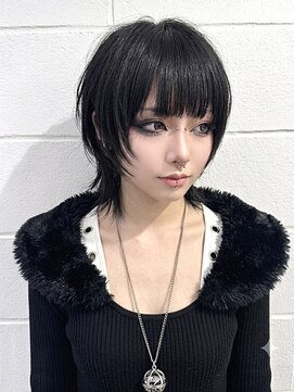 ココ 原宿(KOKO) ＊ショートレイヤーミニウルフシャギーハイレイヤークラゲカット