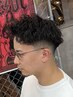 メンズカット+ピンパーマ￥15,400→￥11,000[相模大野/スパイキー/短髪/パーマ]