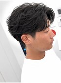 吉祥寺フェザーパーマフェザーショートシャドウセンターパート