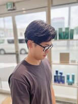 アッシュ 宮前平店(Ash)&nbsp;【ビジネスショート×フェザーパーマ】