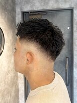 スナッチ(snatched)&nbsp;スキンフェード×アップバンクショート［メンズ/メンズカット］