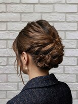 ネオリーブ チッタ 阿佐ヶ谷店(Neolive citta)&nbsp;結婚式・二次会オススメ☆大人可愛い編み込みアップスタイル☆