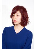 ニュアンスボブonマルサラカラー