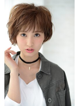 アース 上野店(HAIR&MAKE EARTH) 大人可愛い☆美フォルムショート【EARTH　上野】