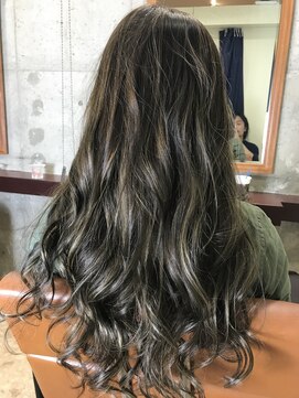 フィックスヘアー なんば(FIX-hair) ３Ｄハイライト!!ブルージュ/ブルーシルバー/チャコールグレー