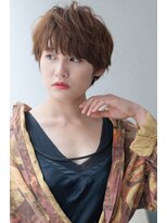 カータヘアルム(karta hair rum) 【karta】ラフな軽さとメリハリのあるネープレスショート