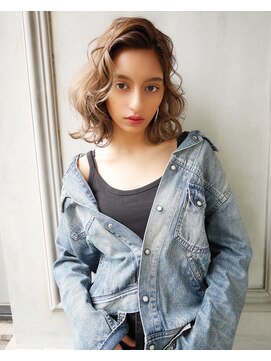 サロンドミルク 溝の口店(salon de MiLK) 20代30代40代/外国人風ウェーブミルクティーベージュ!
