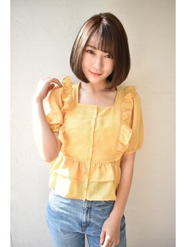 オーロ 西大寺店(ORO) ナチュラルボブで可愛さアップ!