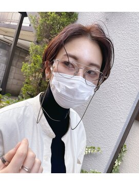 モニファ(Monifa) ハイライトハンサムショート☆小顔　２０代３０代４０代