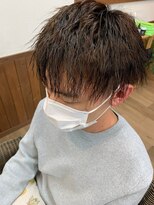 ヘアーサロン プアメリア(Puamelia)&nbsp;カットくせ毛風無造作ニュアンスショートカジュアル20代30代