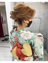 プティクローシェ バイ クオーレ(petite cloche by CUORE) ルーズ夜会×浴衣