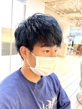 テトラ バイ ネオリーブ 横浜西口店(tetra by neolive) ブルーアッシュカラー☆