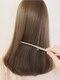 ビーチ ヘア メイク 綱島店(BEACH hair make)の写真/【ノンアルカリ縮毛矯正+カット¥15700】作り込み過ぎない柔らかな自然なストレートに!ダメージレスも叶う♪