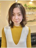 【morio池袋】ふんわり柔らかくびれミディアムヘア○
