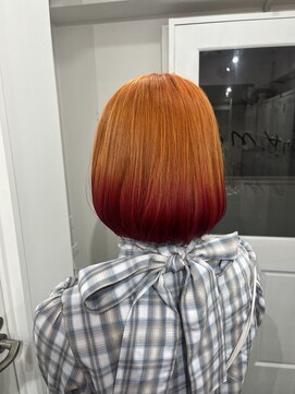 ゲーム 渋谷店(GAME) オレンジレッドグラデーション