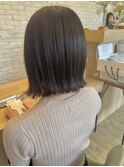 切りっぱなしボブ