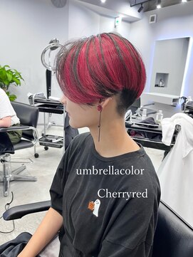ヨーロ(yolo) ハンサムショート×umbrellacolor