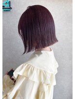 ジェミニ(gemini)&nbsp;ぱっつんボブパープル