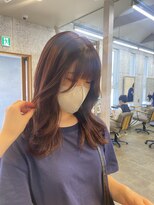 アパートメント 下関垢田店(APARTMENT)&nbsp;ピンクベージュ/髪質改善縮毛矯正/髪質改善/韓国風/韓国ヘア