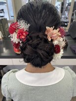 フレンズ 平岡店(friend's) 札幌平岡　ヘアセット　五十嵐美穂