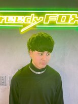 グリーディーフォックス 代々木(Greedy FOX)&nbsp;波巻き/ハイライト/マッシュパーマ/ウルフ[シェービング]
