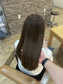 ヘア カンパニー トワ 千葉店(TOWA) 千葉/千葉駅/ブリーチなし/ダブルカラー/透明感カラー/韓国