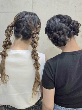 ベリッシモ(Bellissimo) イベント♪お揃いヘアセット