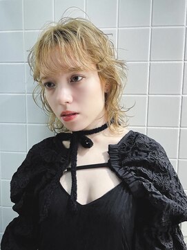 キャロルガーデンズ ボコカ 表参道(Carroll Gardens bococa) くすみベージュ/レイヤー/くせ毛/ミルクティー