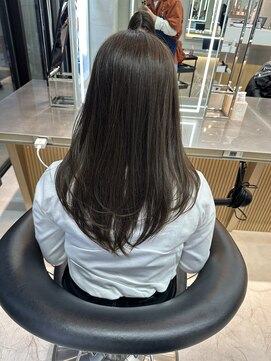 ロンドミラー 博多店(Lond Mirror) 小顔に見せるヘア/ワンレン/ボブウルフ/ネビージュ/黒髪カタログ