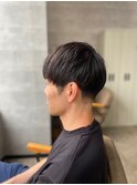 ツーブロ刈り上げメンズマッシュヘア