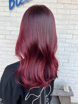 ラパンセ ブルー(LA PENSEE BLEU)&nbsp;【LA PENSEE】艶髪チェリーレッド　ハイトーンカラー