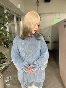 ティント 梅田(Tint) 【Ryota】ホワイト×ルーツカラー《大阪梅田駅》