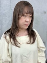 モリオ(morio)&nbsp;レイヤーカット顔周りレイヤーワンカール小顔カット