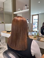 スリー(THREE)&nbsp;縮毛矯正/ワイトグレージュ/チェリーブラウン/蟹江