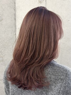 ミリィバイアヤラ 船橋店(MIRYI by ayala) 【AYAKA】ピンクブラウン/ブリーチなしダブルカラー/レイヤー