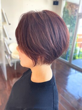 セルボーン 丸みショート/くびれショート/大人美人ショート/ピンクベージュ