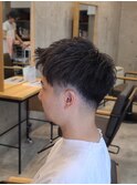 シャドウパーマメンズショートヘア目黒