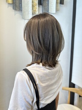 ゼン ネオ(Zen Neo) 【髪質改善】夏の涼しげカラー♪シルバーグレージュ