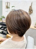 ボリュームが出しやすいショートスタイル 30代/40代/50代