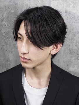 ヒロギンザバーバーショップ 新宿店(HIRO GINZA BARBER SHOP) ニュアンスセンターパート